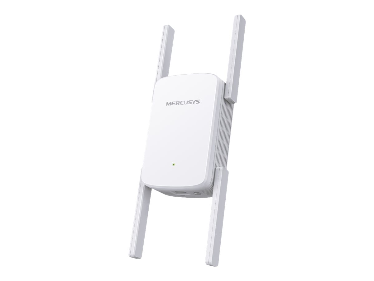 Mercusys ME50G V1 WiFi-rækkeviddeforlænger Montebar i væggen
