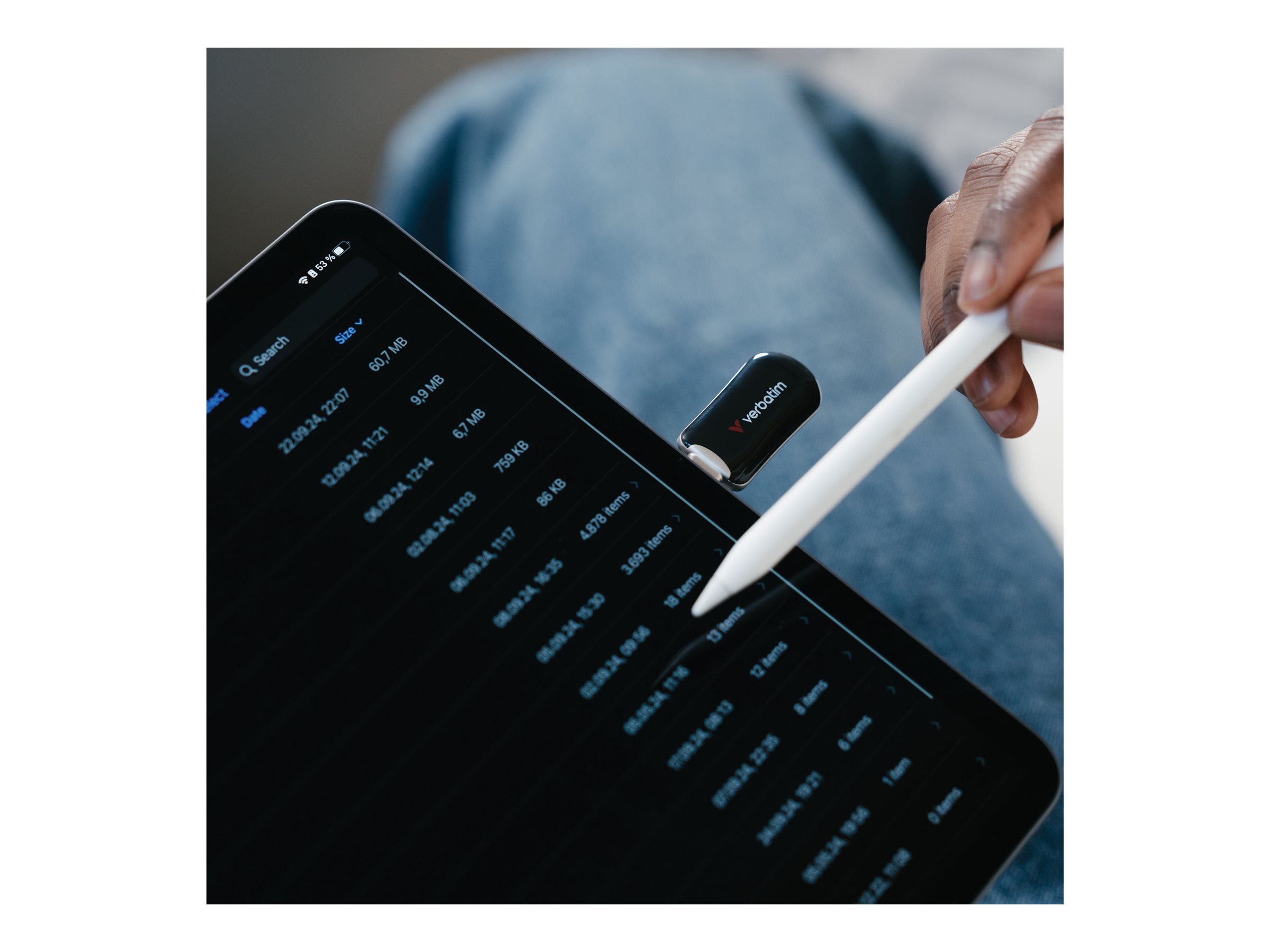 Verbatim Plectra 256GB USB 3.2 Gen 1 / USB-C USB stick Sort