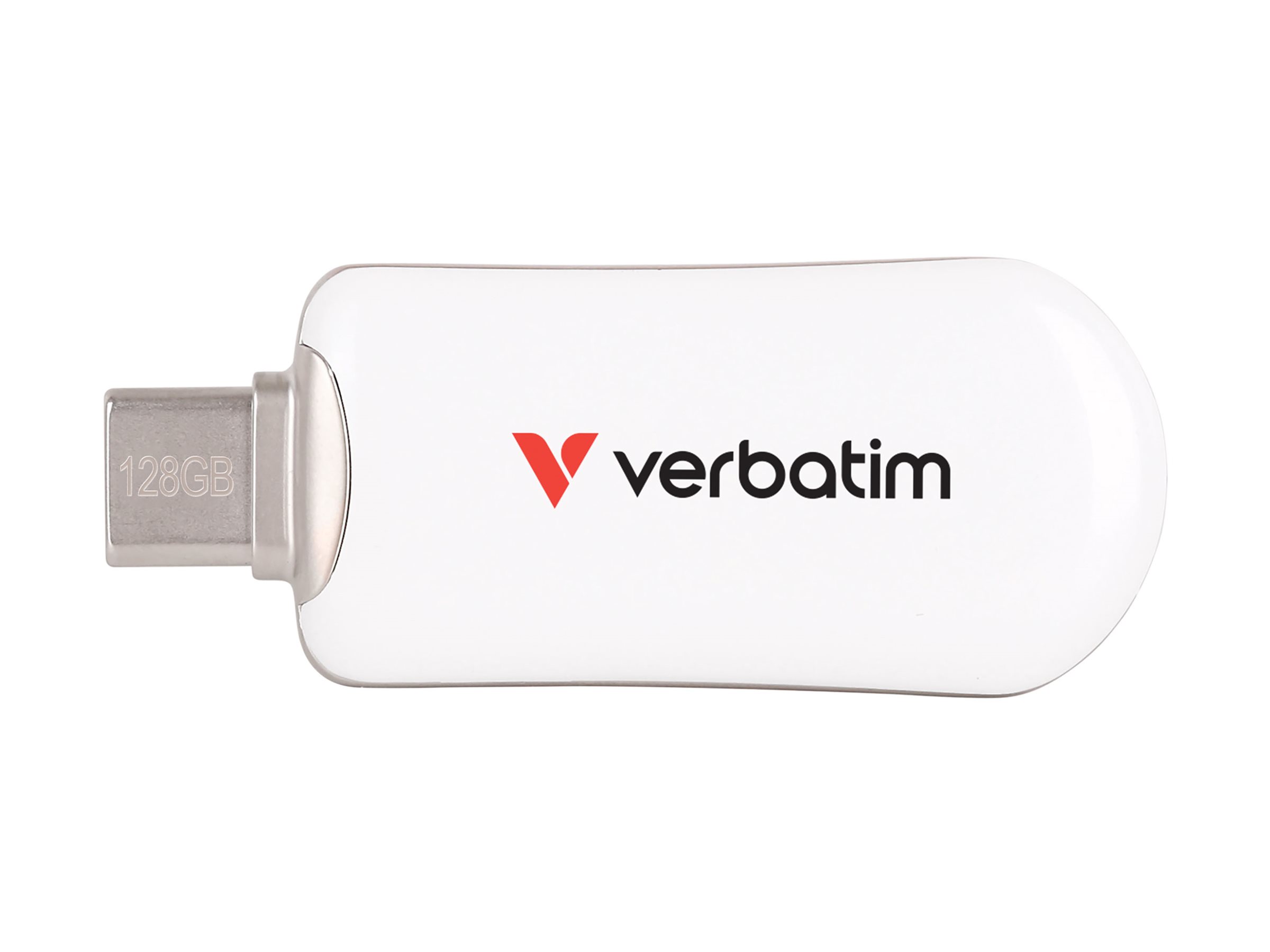 Verbatim Plectra 128GB USB stick Hvid