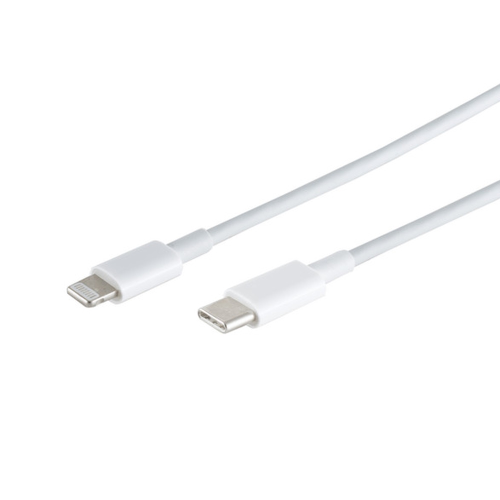 S-Impuls USB-C til Lightning kabel 20W 2m Hvid