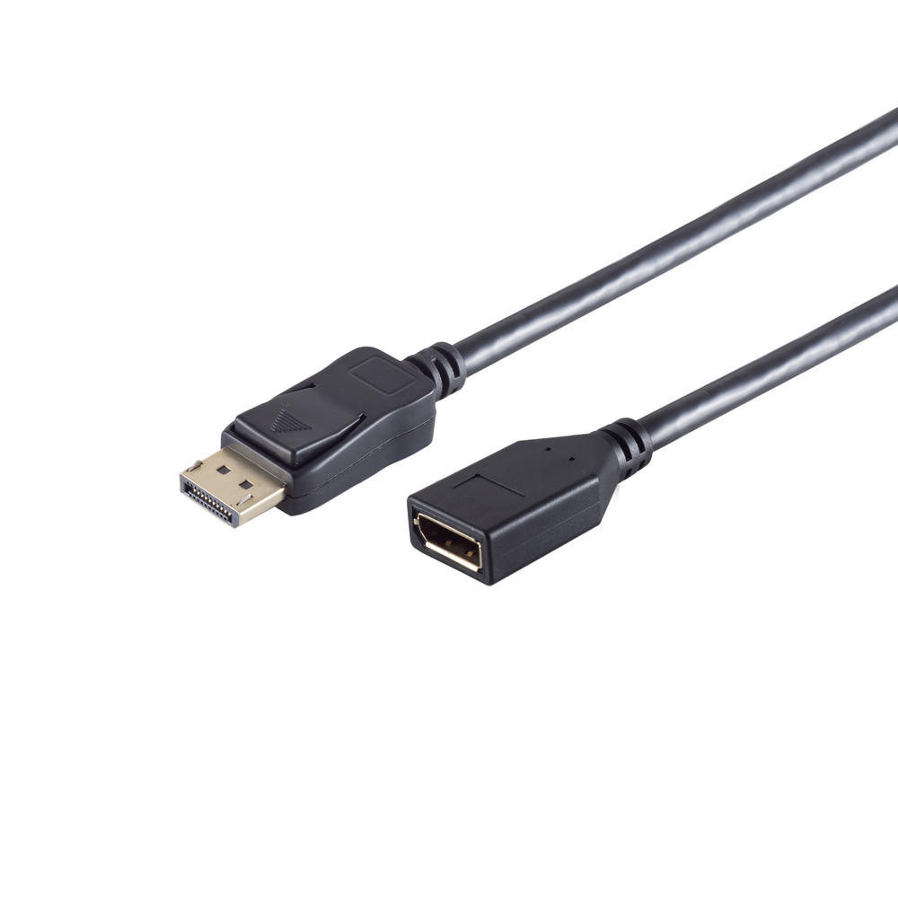 [AI generated title] S-Impuls Displayport 1.2 Forlængerkabel 4K 5 Meter