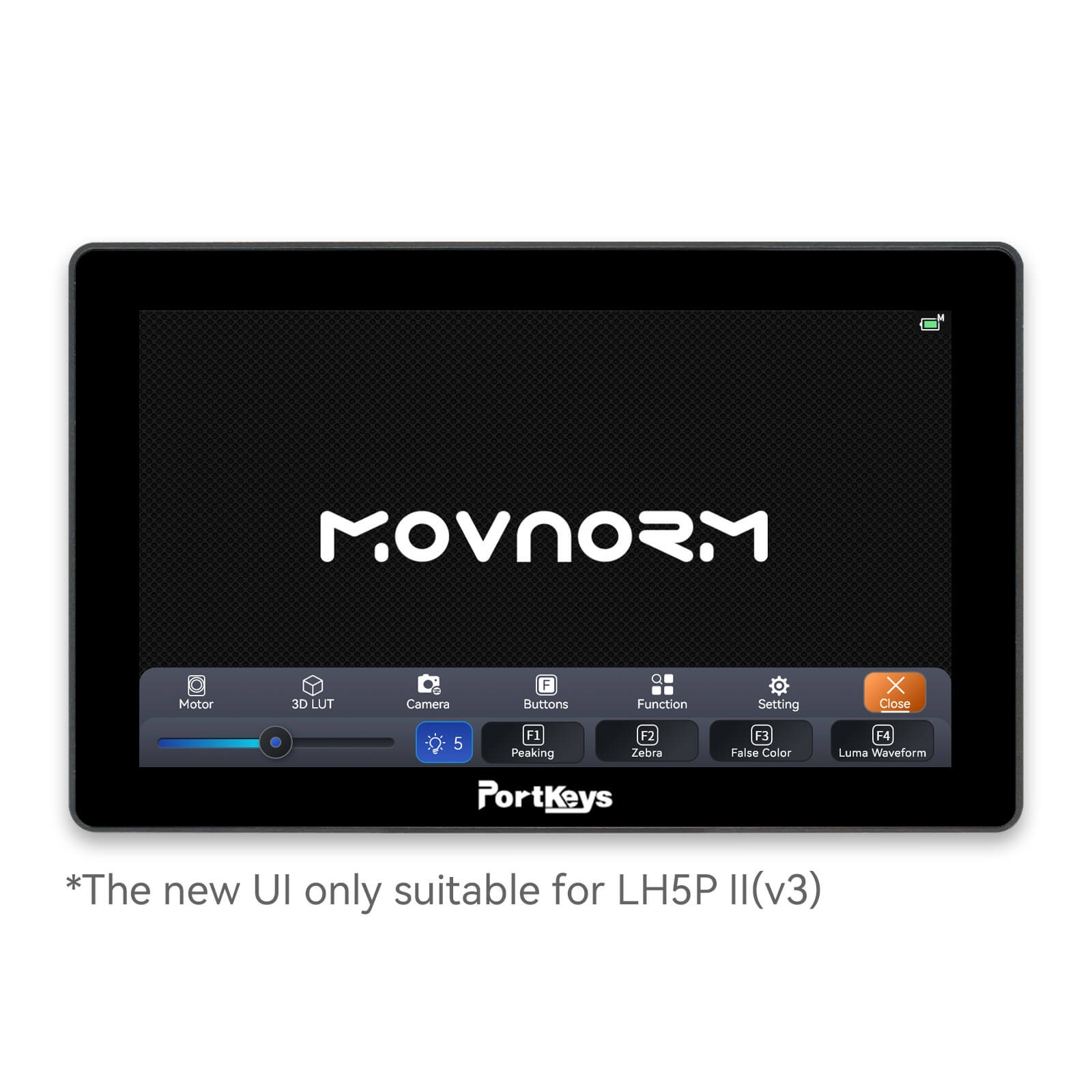 Portkeys LH5P II 5.5″ 1920 x 1080 (FullHD) HDMI Kamera Field Monitor