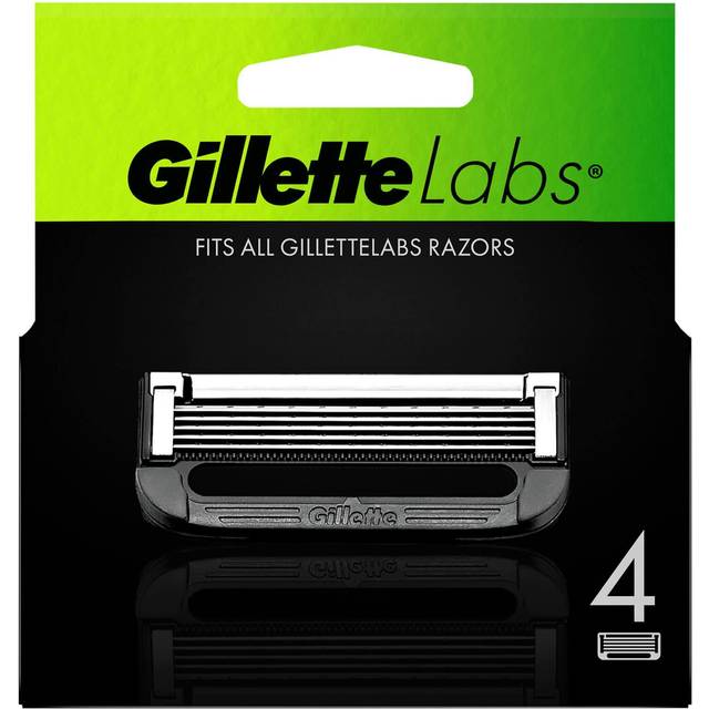 [AI generated title] Gillette Rakblad Labs 4 Stk