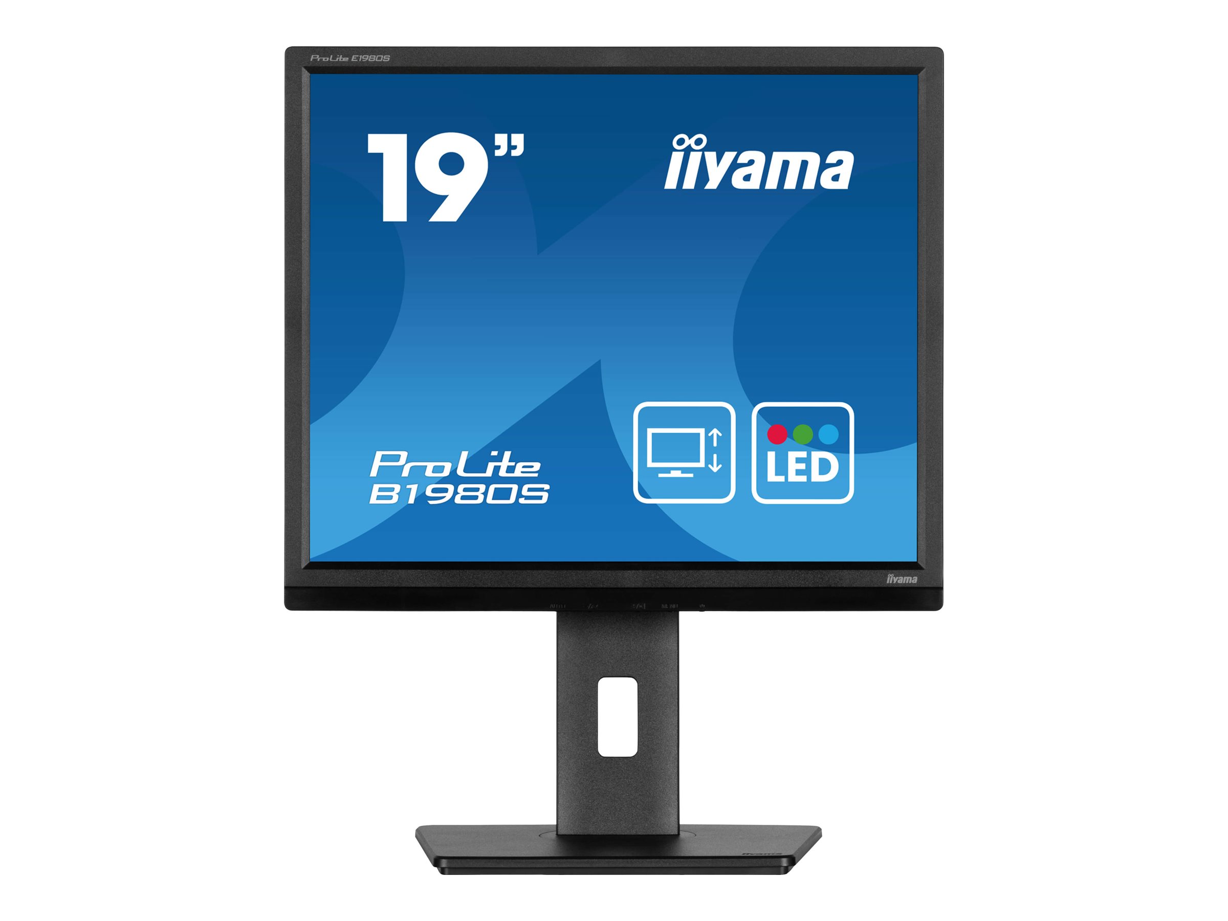 iiyama ProLite B1980S-B1 19 TN 1280 x 1024 HDMI DisplayPort 75Hz