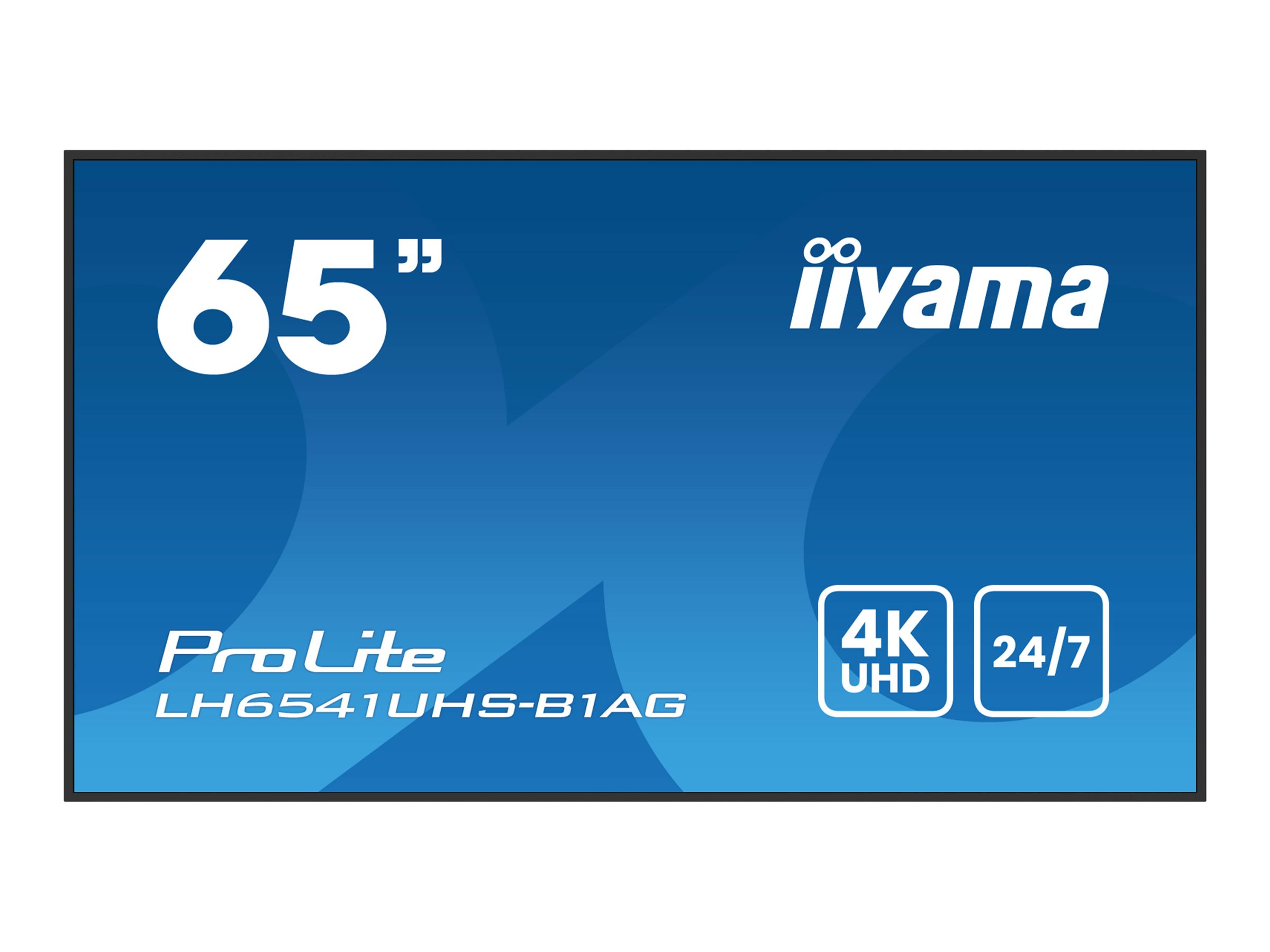 iiyama ProLite LH6541UHS-B1AG 65 Digital skiltning 3840 x 2160