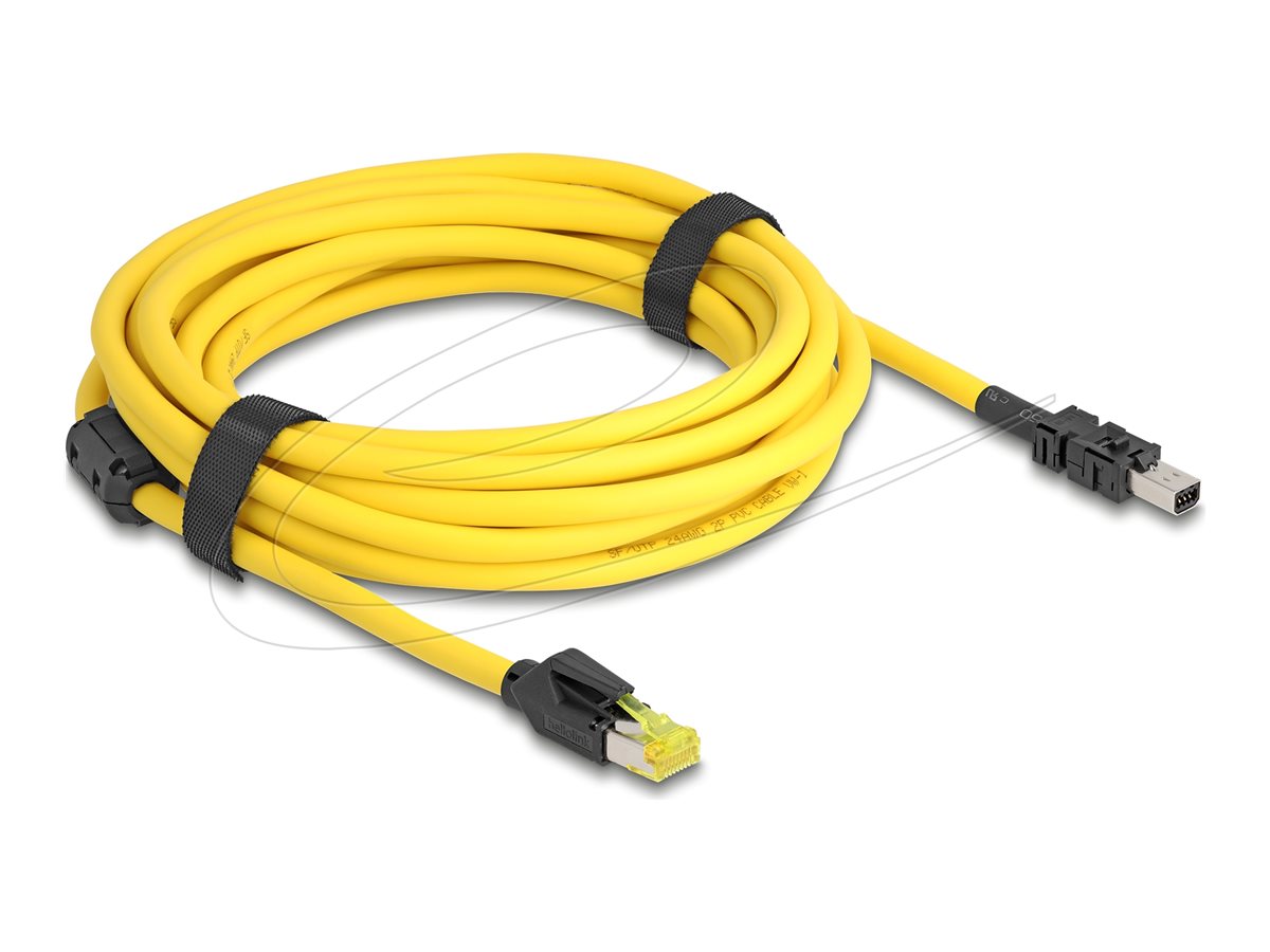 DeLOCK CAT 6 Afskærmet 5m Netværkskabel Yellow
