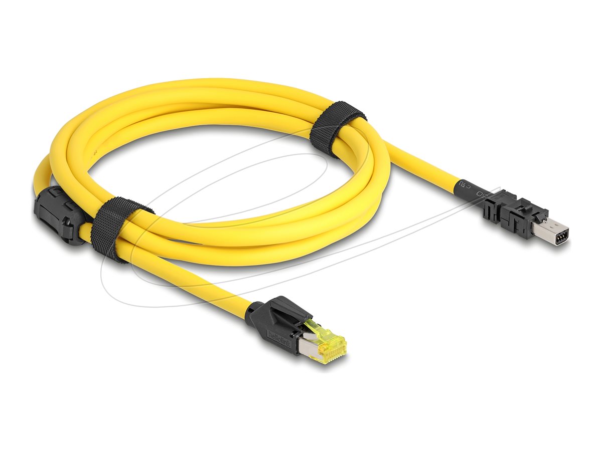 DeLOCK CAT 6 Afskærmet 2m Netværkskabel Yellow