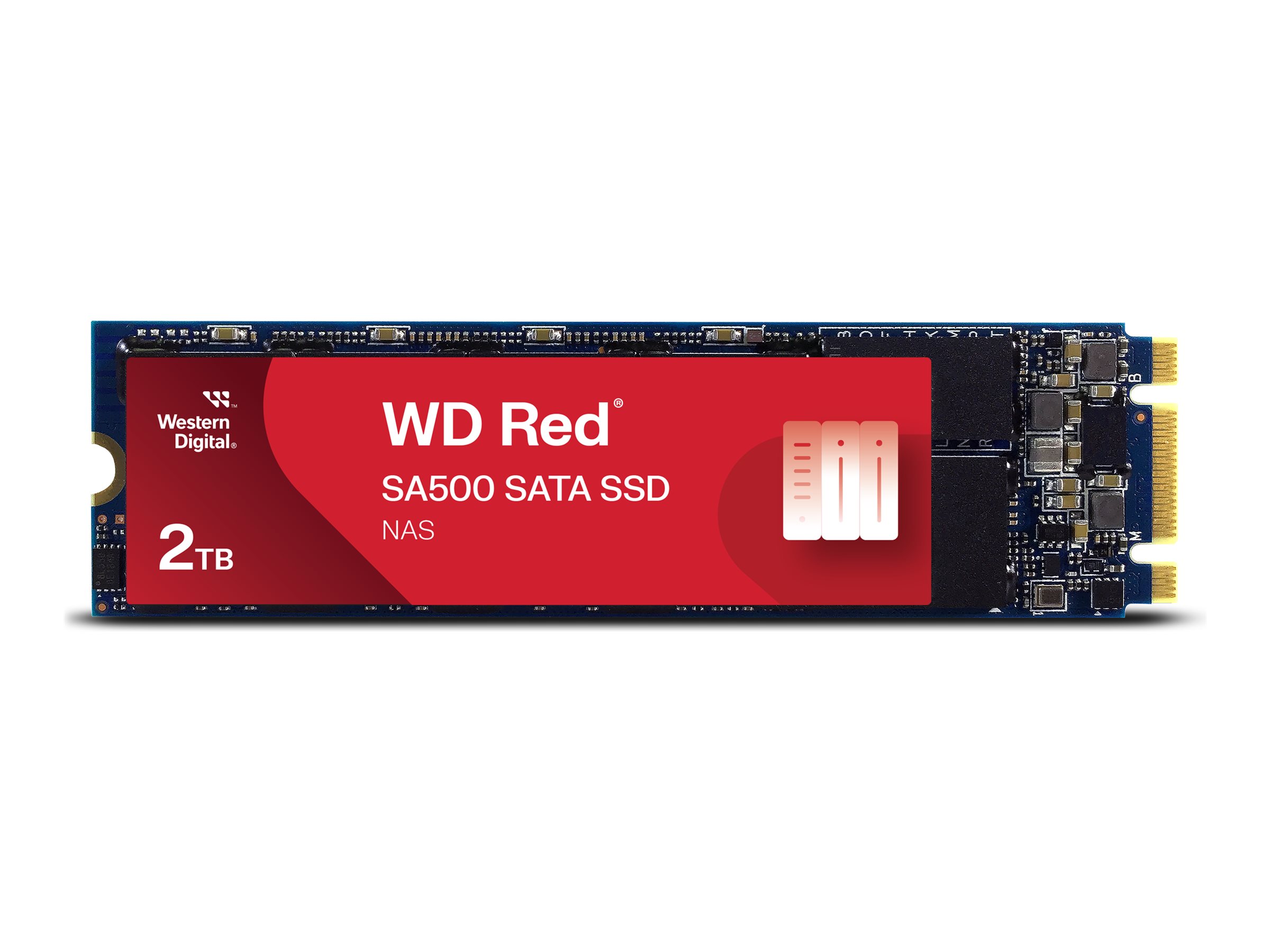 WD Red SA500 Solid state-drev WDS200T1R0B 2TB M.2 Serial ATA-600