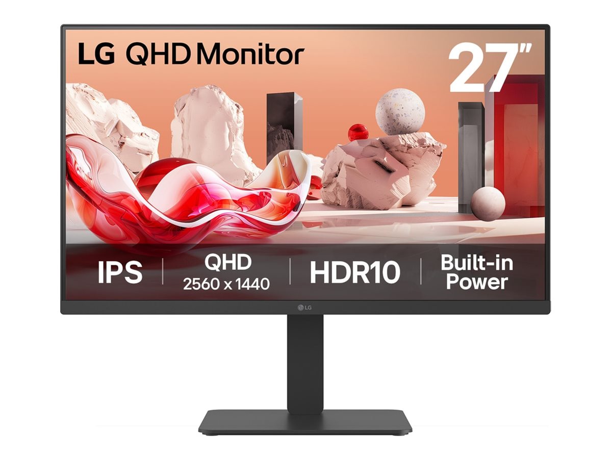 LG 27BA54QB-B 27 IPS 2560 x 1440 (2K) DisplayPort HDMI 75 Hz