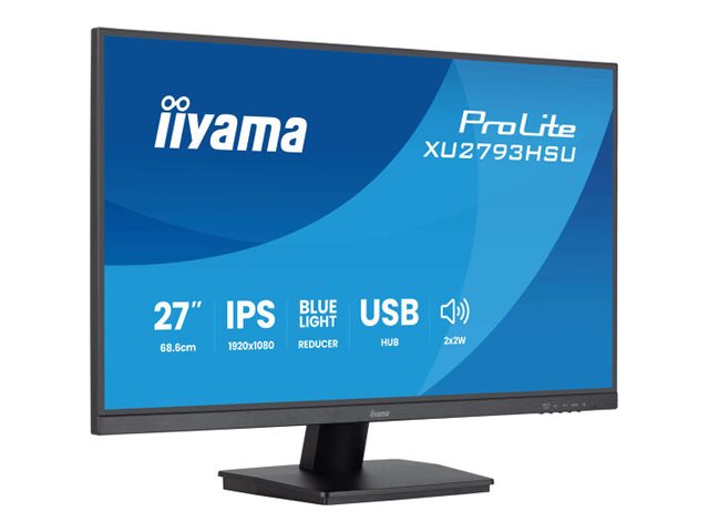 iiyama ProLite XU2793HSU-B7 27 IPS 1920 x 1080 (Full HD) HDMI DisplayPort 75Hz