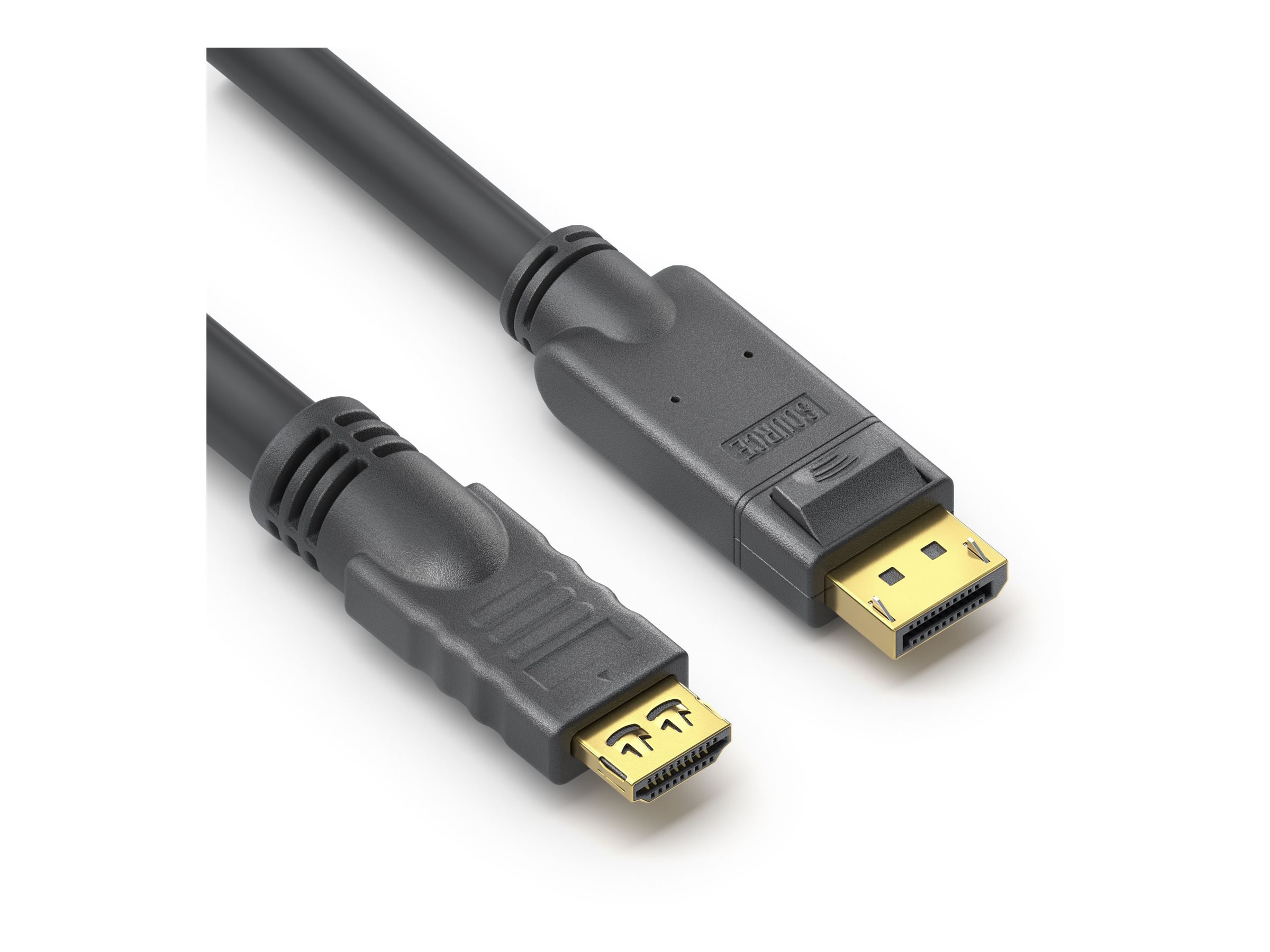 PureLink PureInstall Series Videoadapterkabel 1m Sort