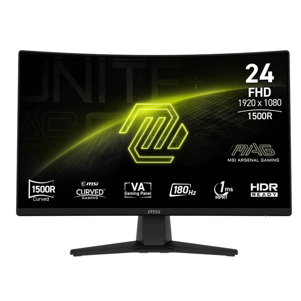 MSI MAG 242C 24 1920x1080 HDMI DisplayPort 180Hz