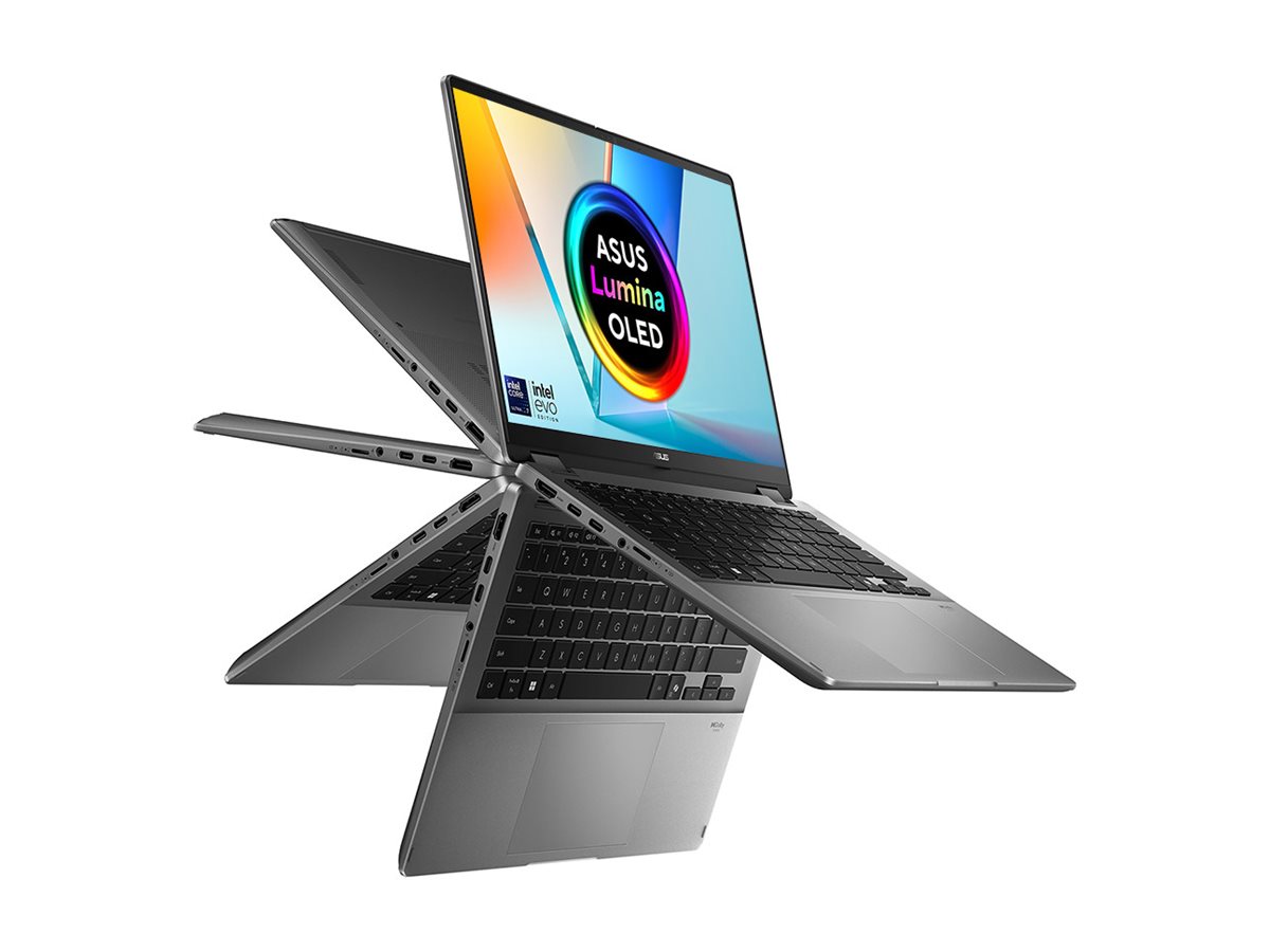 ASUS Vivobook 14 Flip OLED TP3407SA-QL003W 14 1920 x 1200 (WUXGA) 226V 16GB 512GB Intel Arc Graphics 130V Windows 11 Home