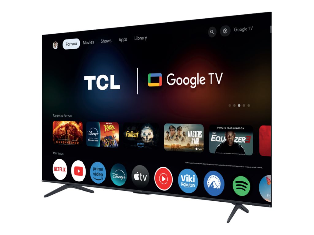 TCL 75T8C 75 4K UHD (2160p) Børstet metal