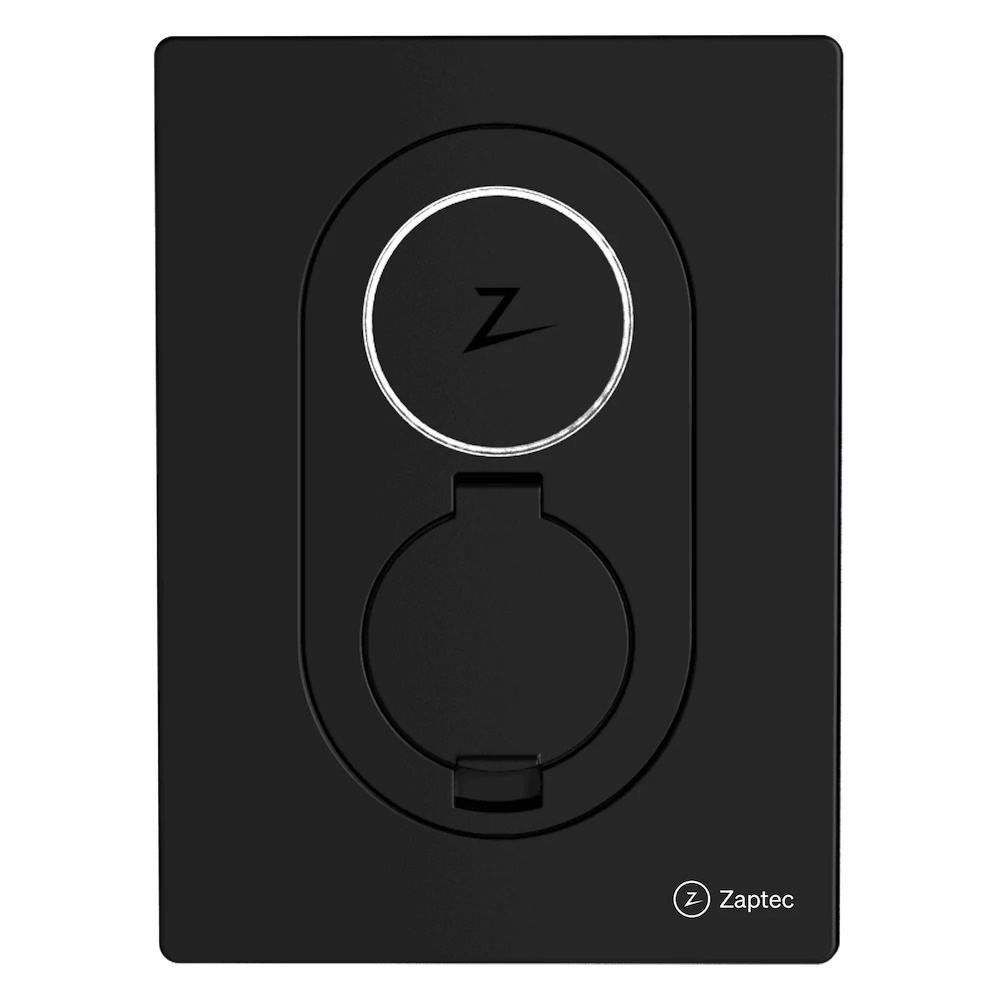 Zaptec Go ladeboks til elbil 22kW WiFi/4G Sort