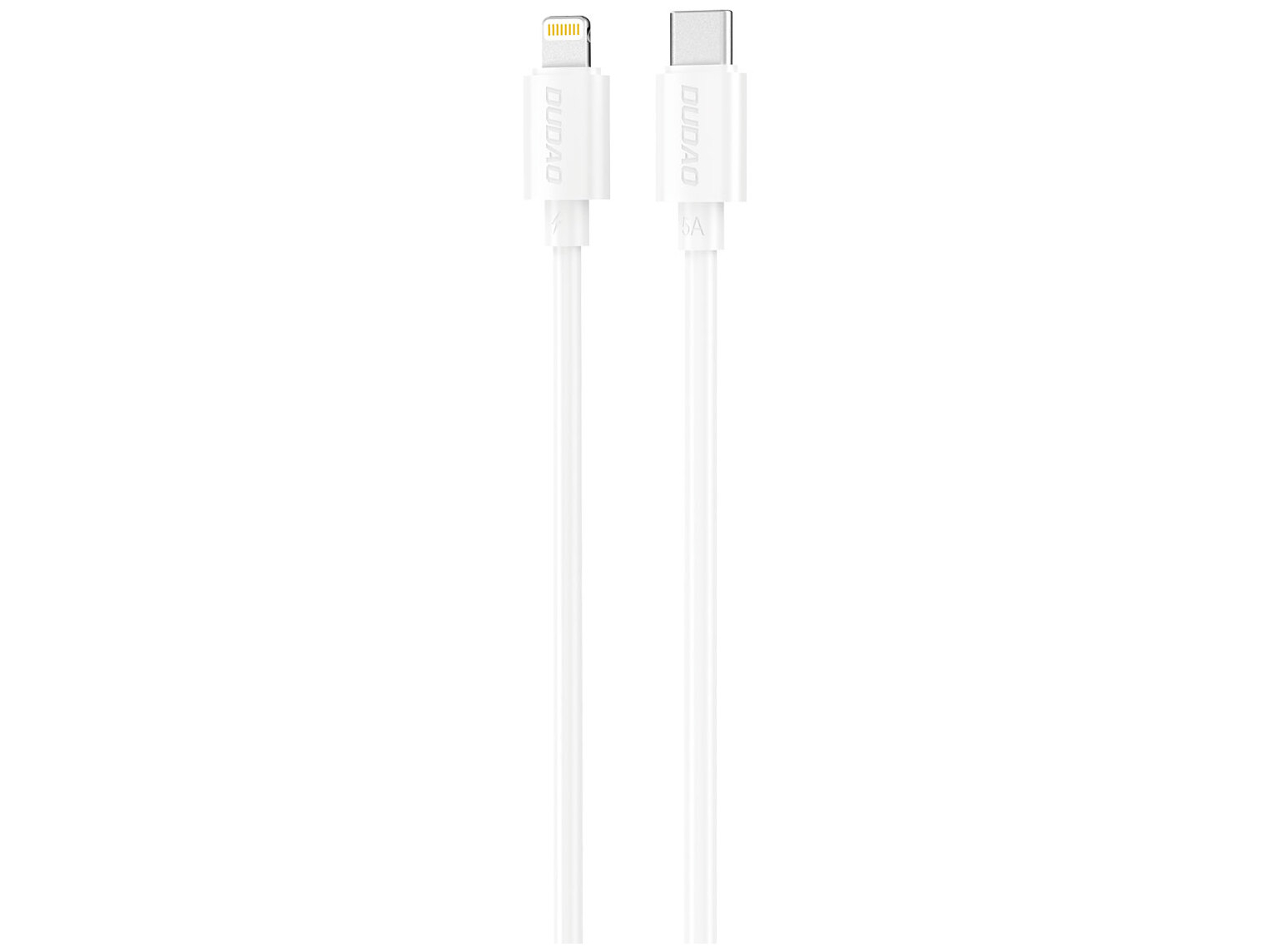 Dudao L4X USB-C to Lightning 1.2m hvid