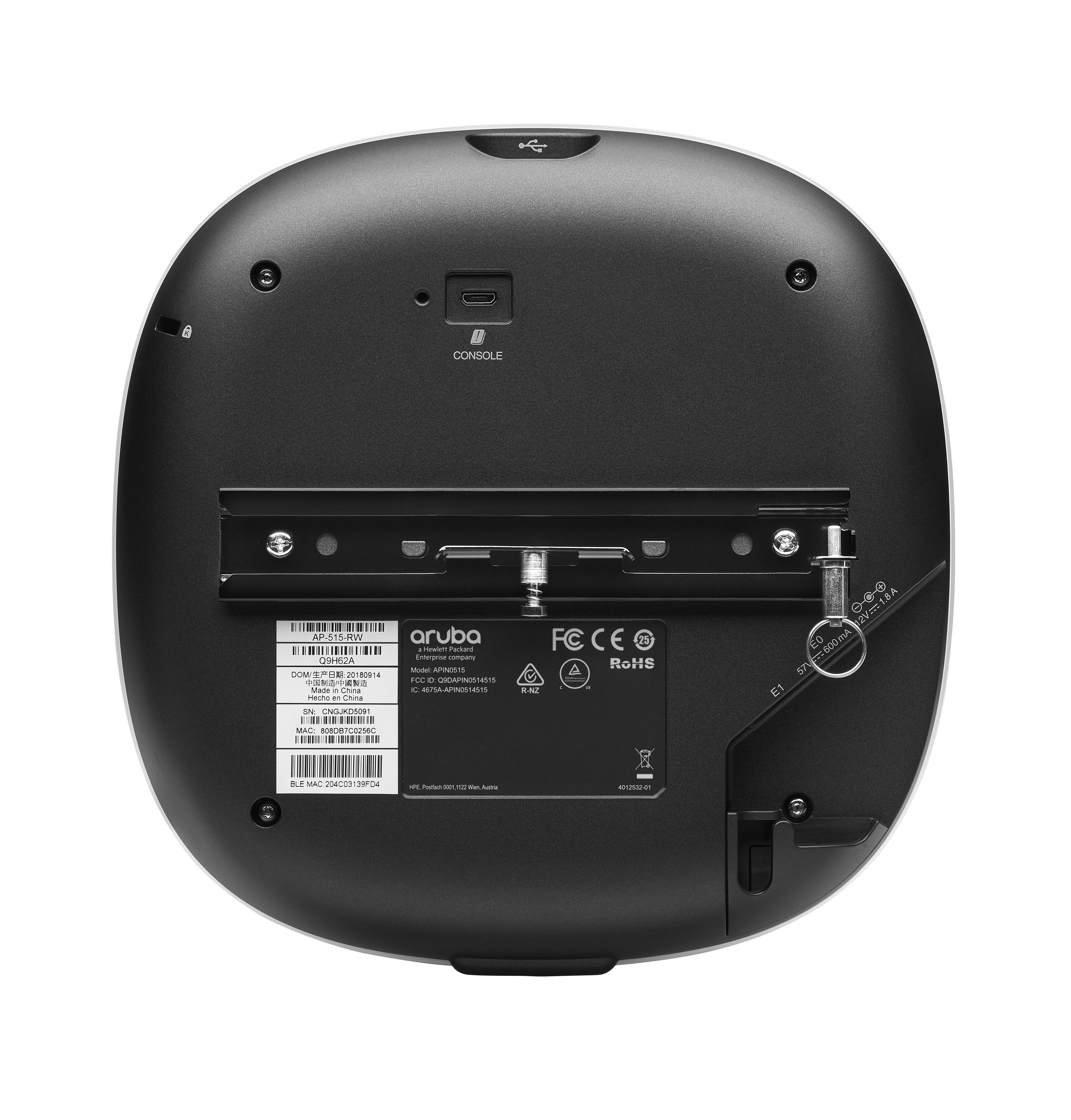 HPE Aruba Networking AP-515 (RW) Trådløs forbindelse Hvid
