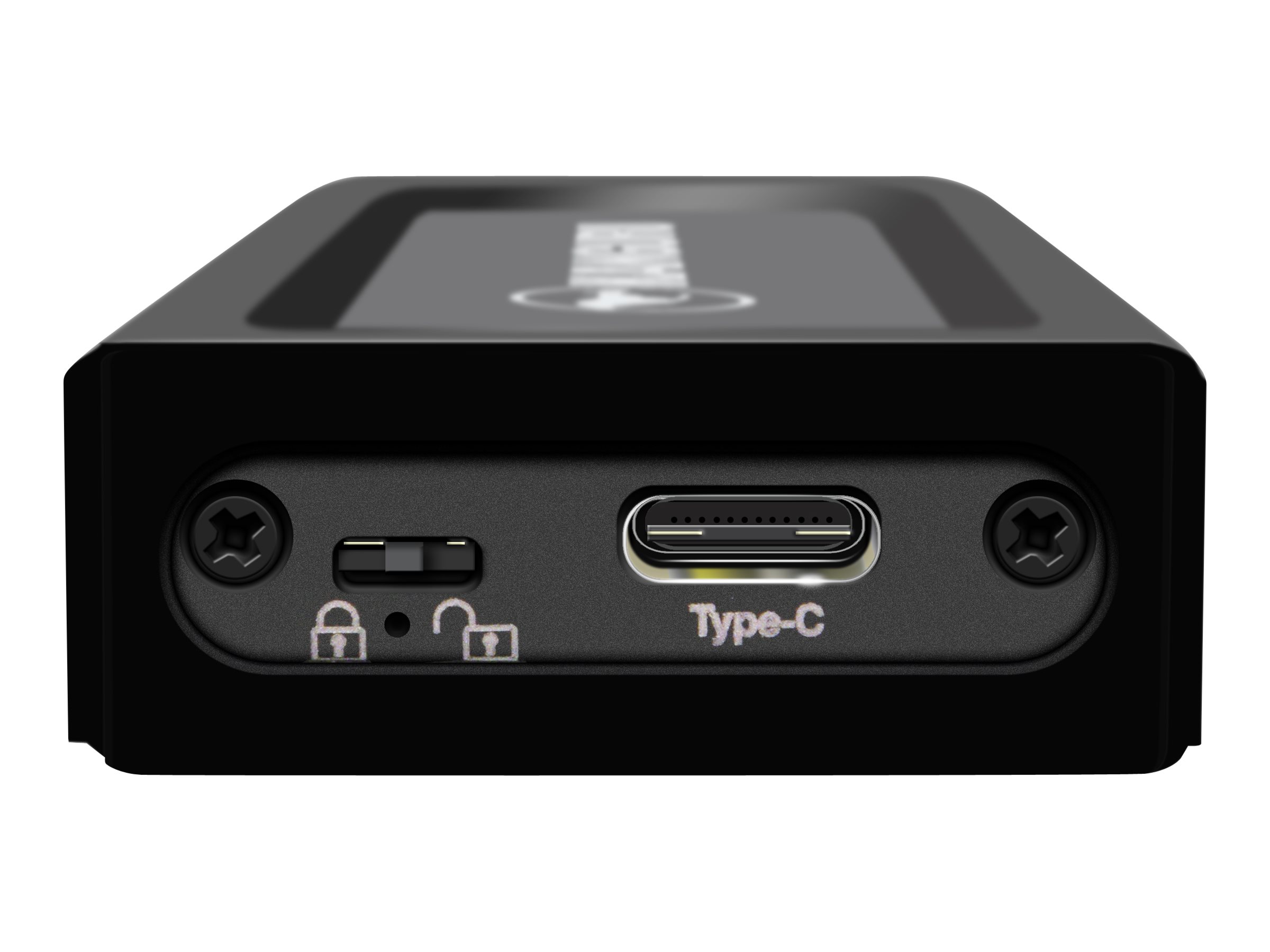 Kanguru UltraLock SSD SuperSpeed+ USB-C M.2 NVMe SSD with Physical Write Protect Switch U3-NVMWP 1TB M.2 USB 3.1 Gen 2