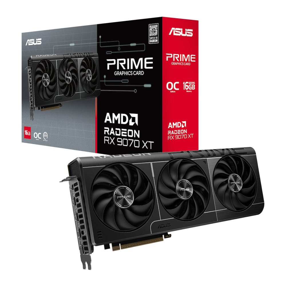 ASUS Prime Radeon RX 9070 XT OC Edition 16GB