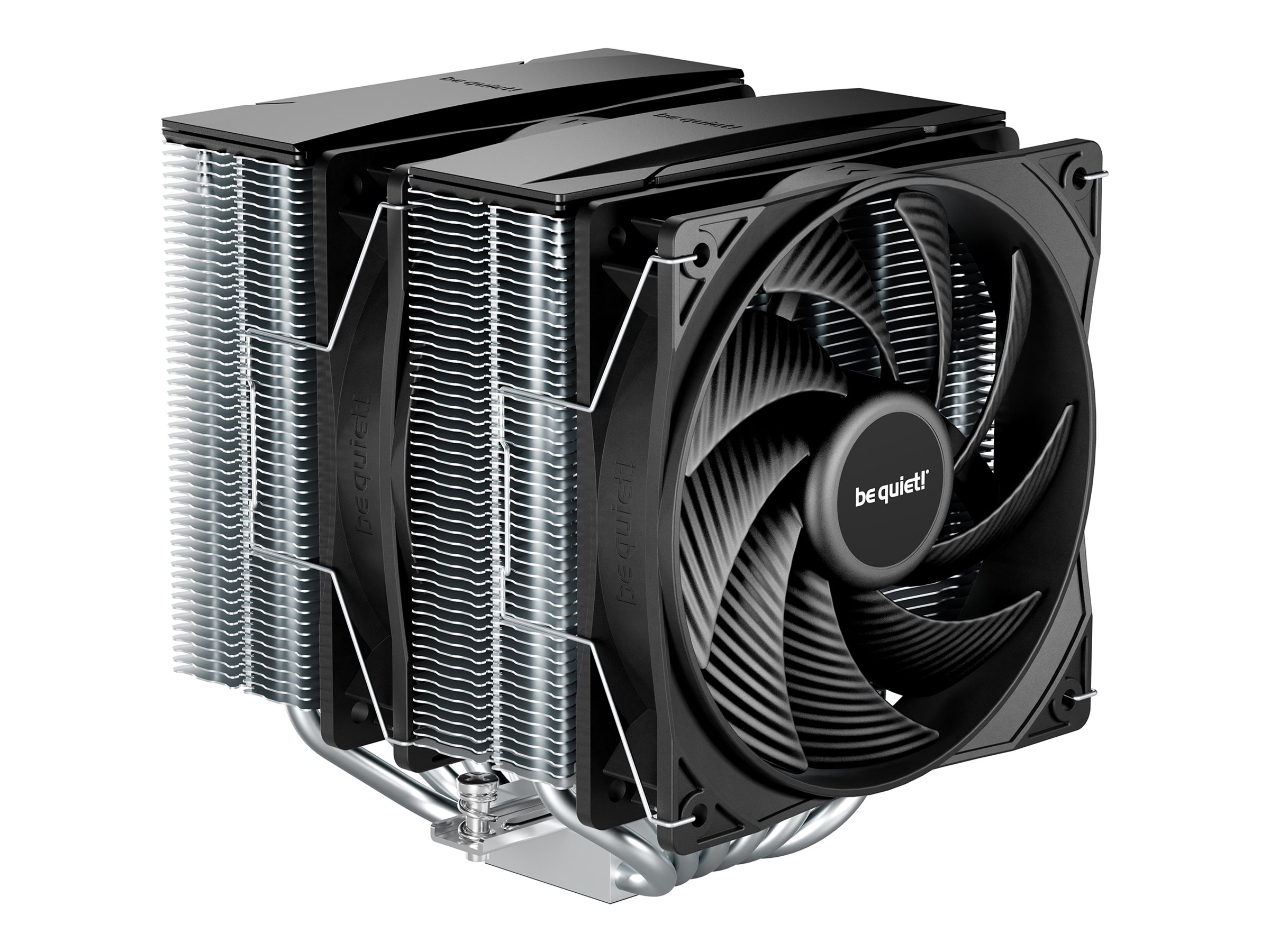 be quiet! Pure Rock Pro 3 Processor-køler Intel/AMD 1-pack Sølv 120 mm