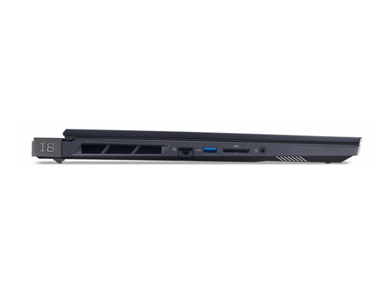 Acer Predator PH18-73 Intel Core Ultra 9 275HX Laptop 45,7 cm (18) WQXGA 64 GB DDR5-SDRAM 4 TB SSD NVIDIA GeForce RTX 5080 Wi-Fi 7 (802.11be) Windows 11 Pro Tysk Sort
