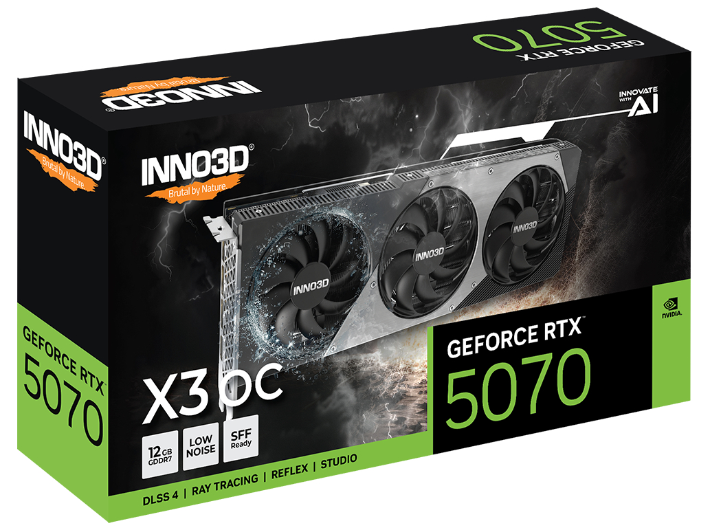 Inno3D GeForce RTX 5070 X3 OC 12GB