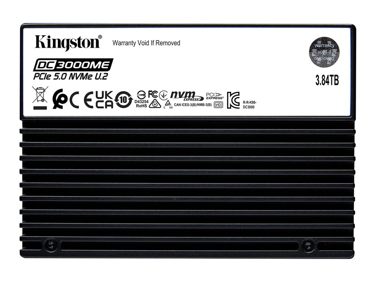 Kingston SSD DC3000ME 3.84TB 2.5 U.2 PCIe 5.0 x4 (NVMe)