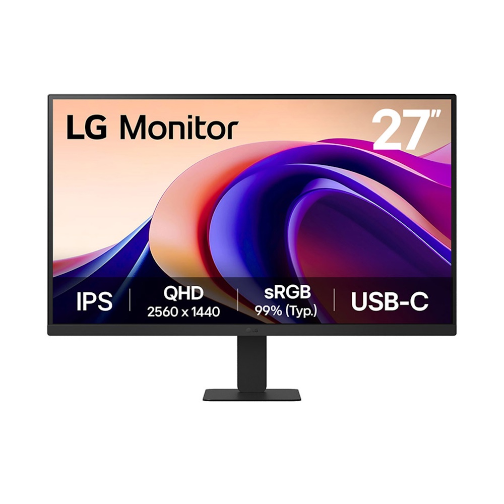 LG 27U631A-B 27 IPS 2560 x 1440 (2K) HDMI USB Type-C 100Hz Dockingskærm