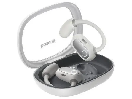 Baseus Eli Fit Wireless Open Ear Headset Hvid