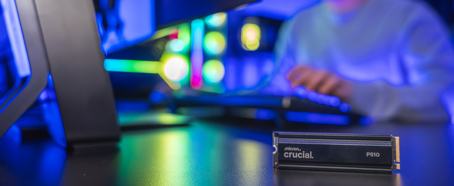 Crucial Solid state-drev P510 1TB M.2 PCI Express 5.0 x4 (NVMe)