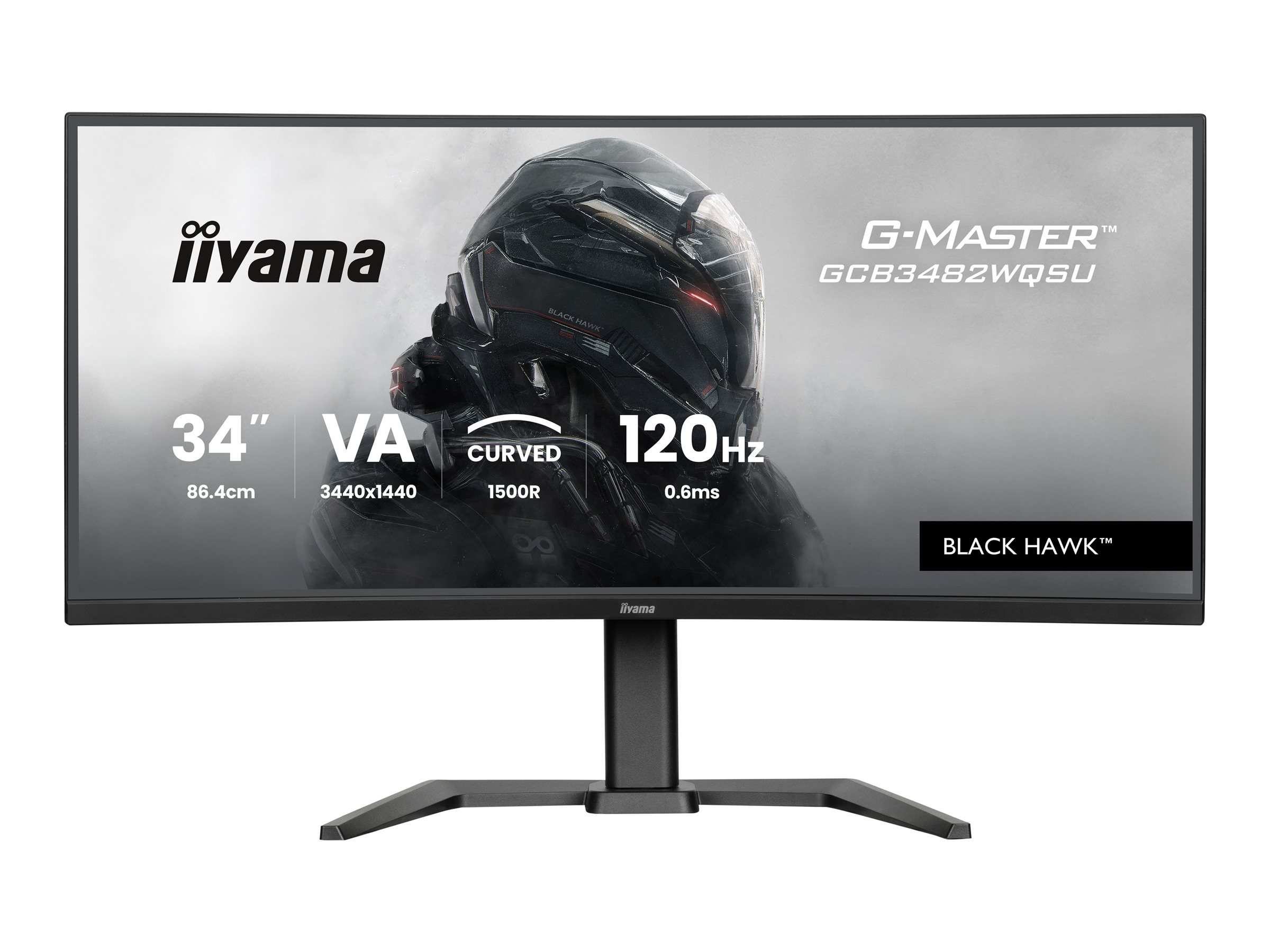 Iiyama GCB3482WQSU-B1 34 VA 3440 x 1440 (UltraWide) HDMI DisplayPort 120Hz
