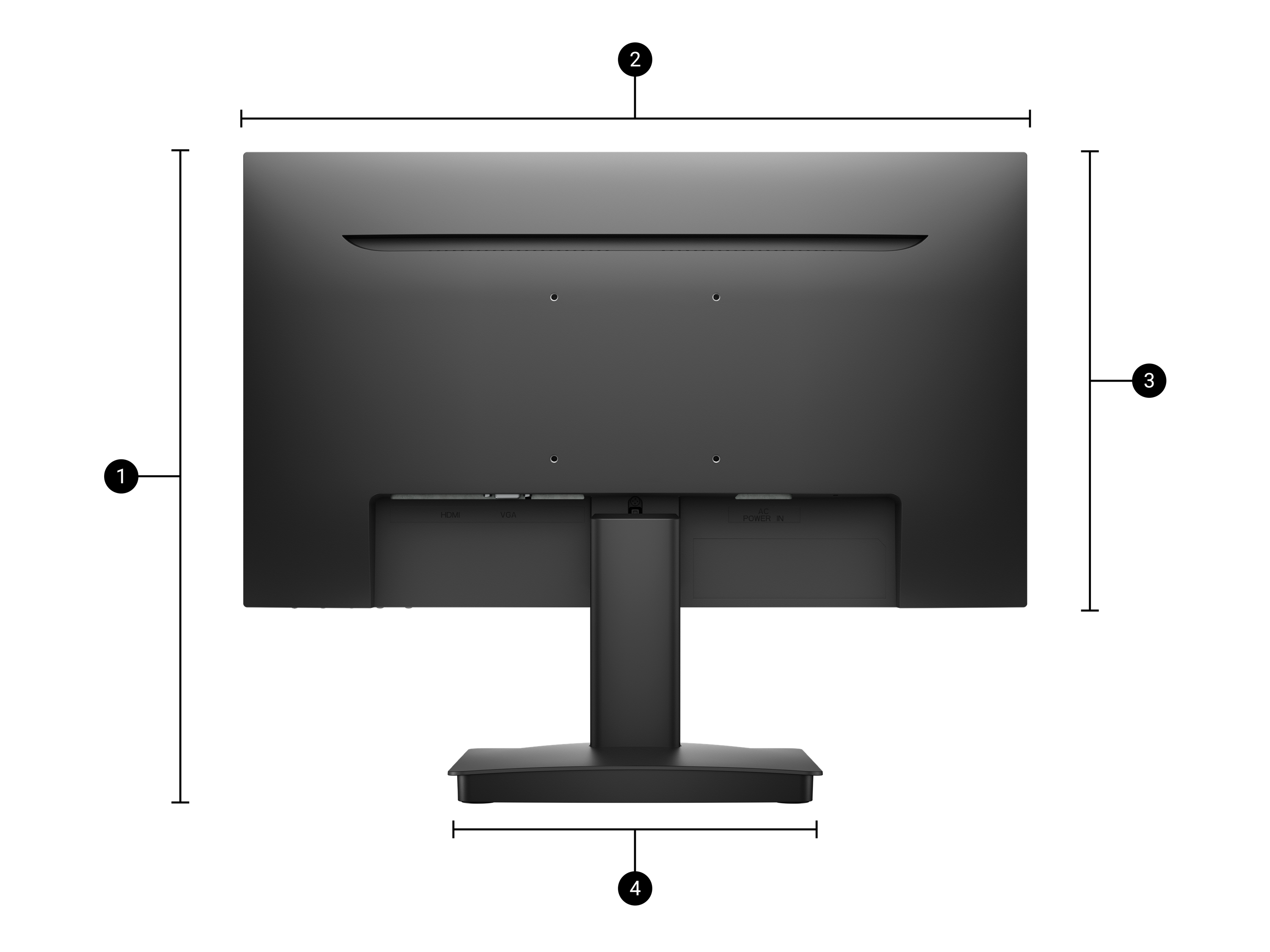 DELL SE2225HM 21.5 VA 1920 x 1080 (Full HD) HDMI 100 Hz