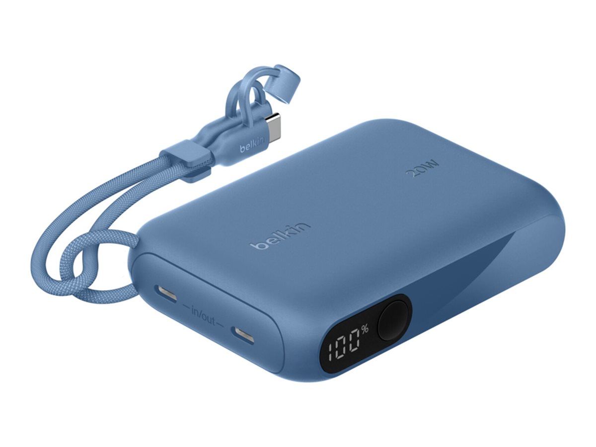 Belkin BoostCharge Powerbank 10000mAh 20Watt 1xUSB-C Blå