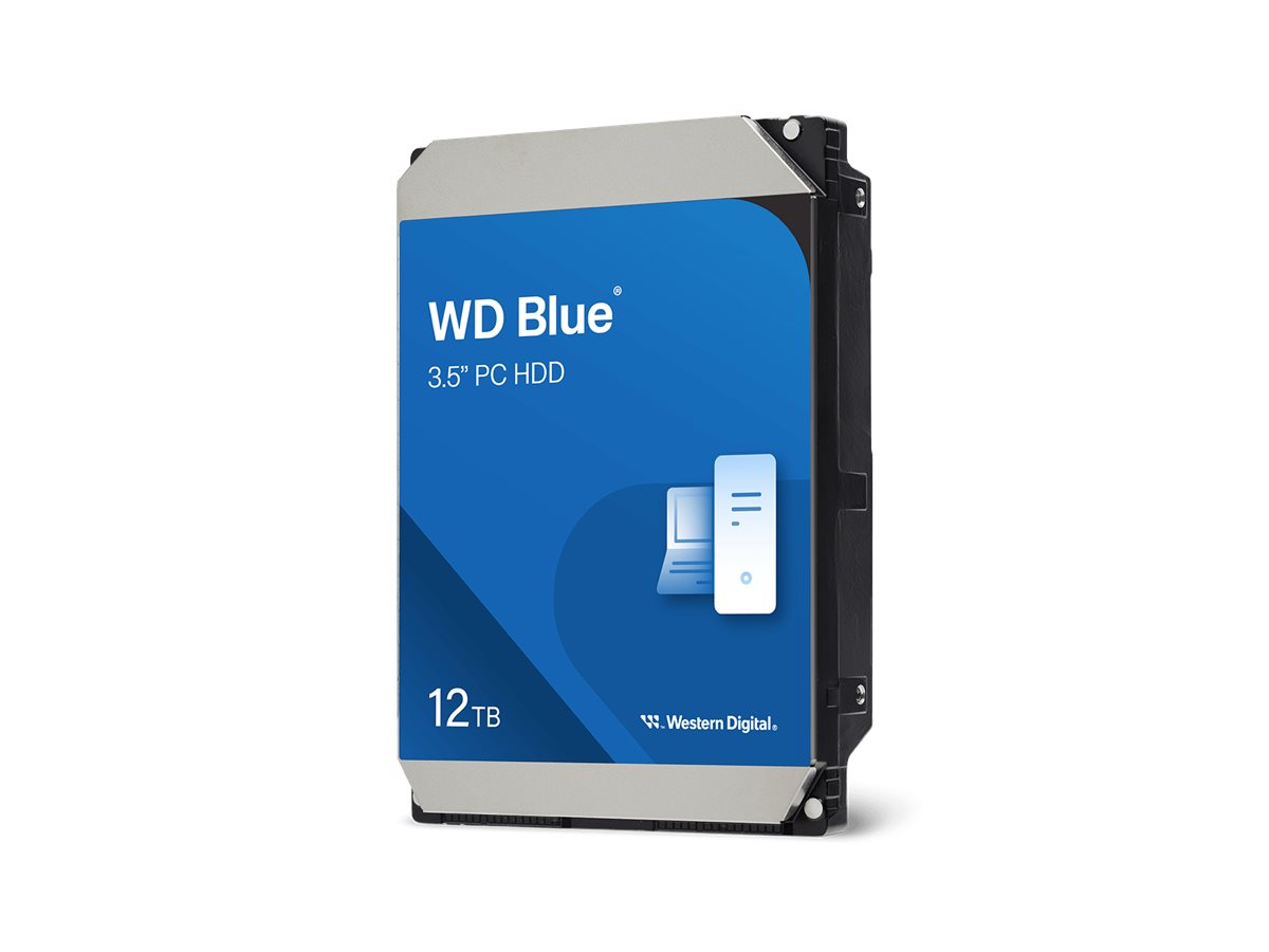 WD Blue Harddisk 12TB 3.5 Serial ATA-600 7200rpm
