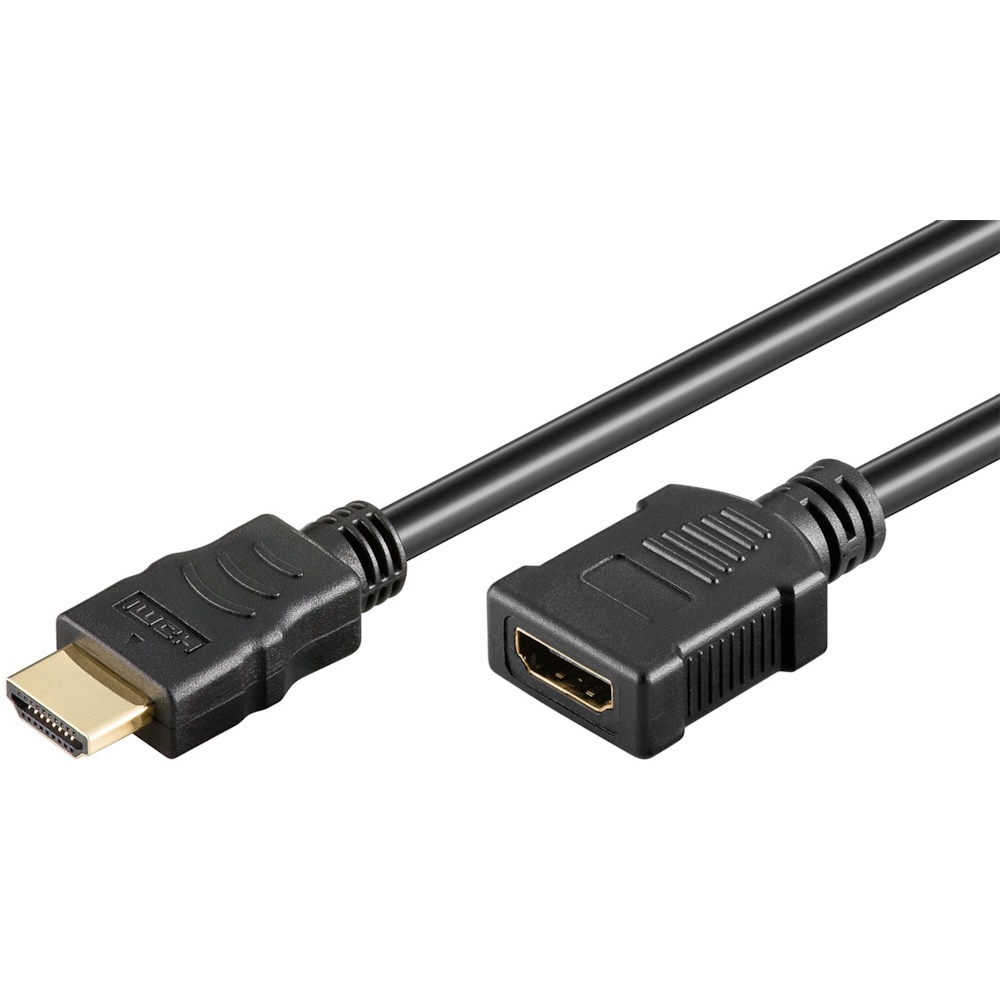 Goobay Standard HDMI 2.1 forlængerkabel 8K 60Hz 0,5 m