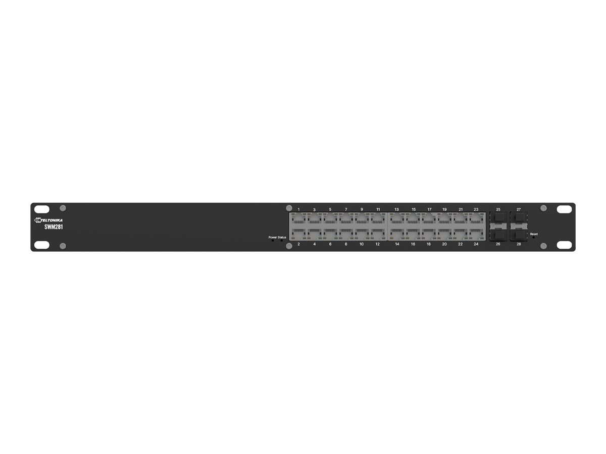 Teltonika SWM281 Switch 24-porte Gigabit Ethernet