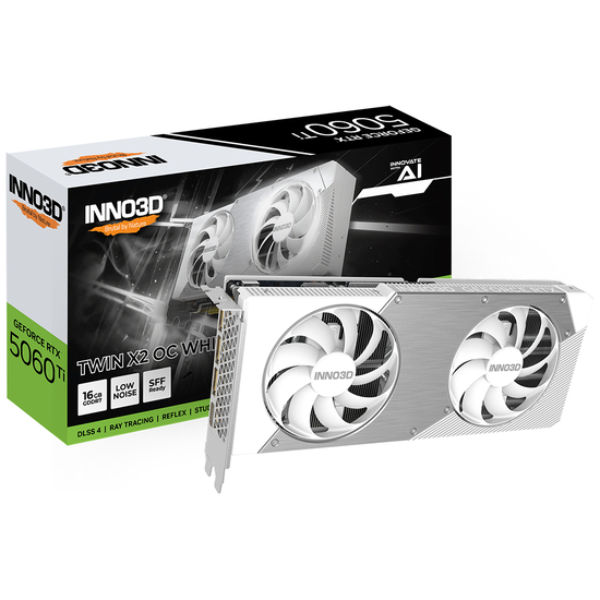 Inno3D Geforce RTX 5060 Ti TWIN X2 OC 16GB White