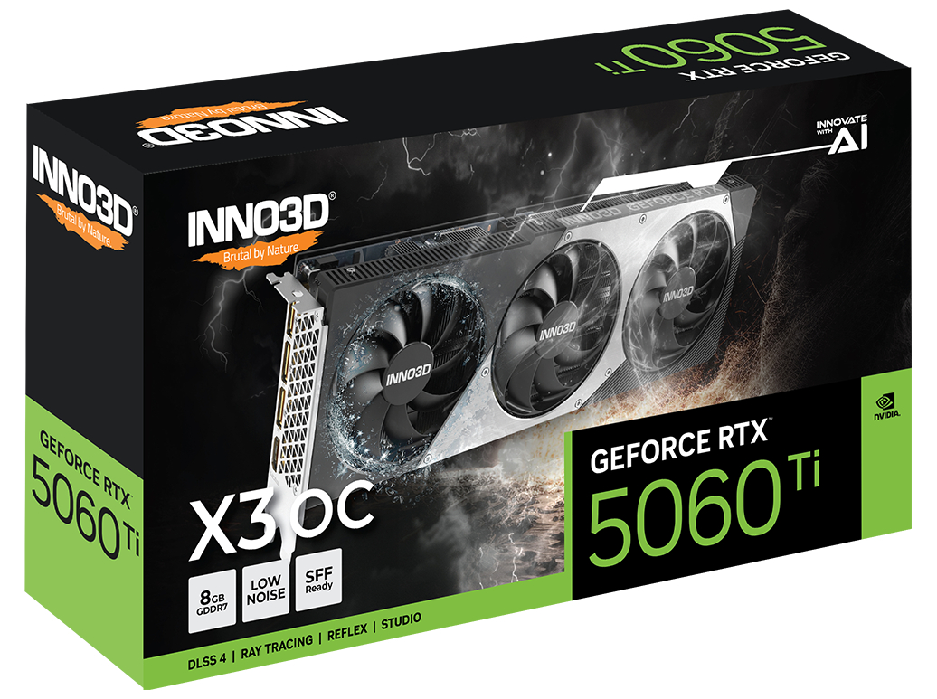 Inno3D GeForce RTX 5060 Ti 8GB X3 OC 8GB