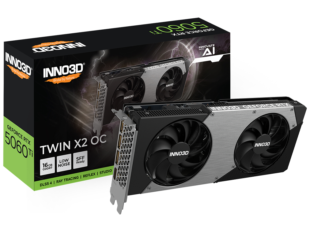 Inno3D Geforce RTX 5060 Ti TWIN X2 OC 16GB