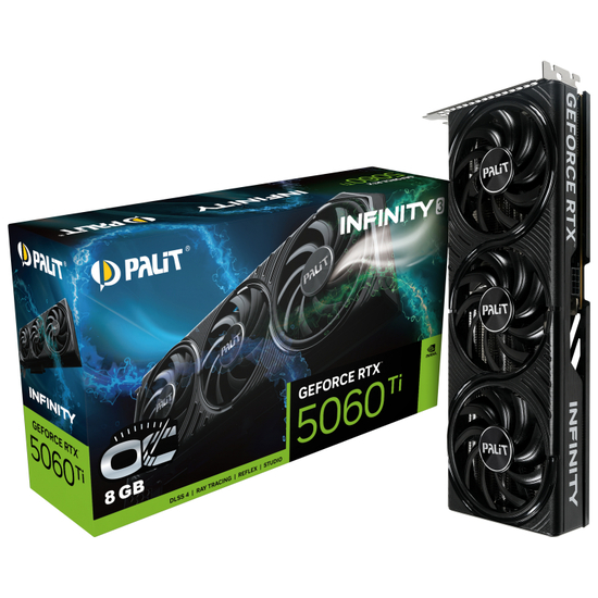 Palit GeForce RTX 5060 Ti Infinity 3 OC 8GB