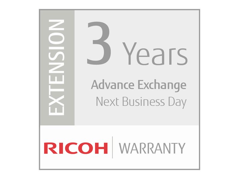 Ricoh Scanner Service Program 3 Year Extended Warranty for Fujitsu Office Scanners 3år Ombytning