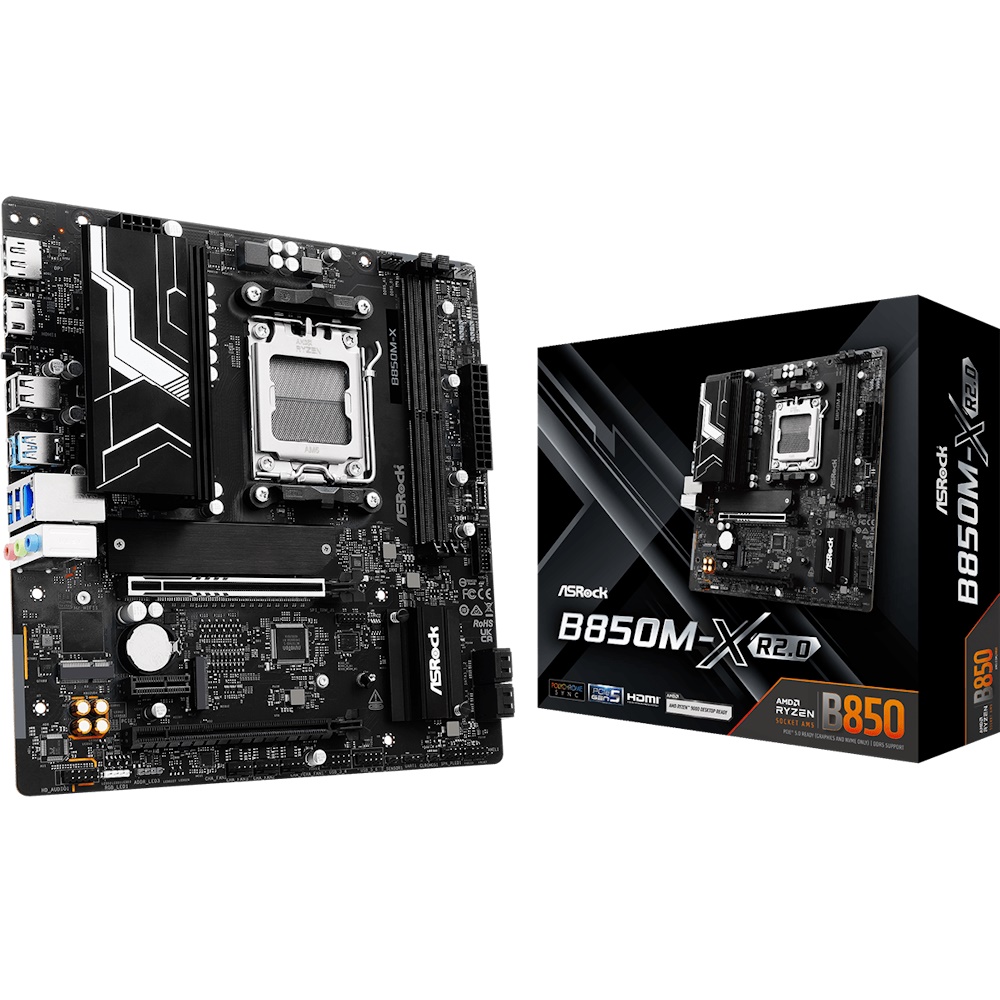 Asrock B850M-X R2.0 Micro-ATX AM5 Socket