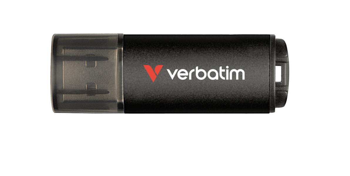 Verbatim V200 Metal USB Drive 64GB 64GB 3.2 Gen 1 USB stick Sort