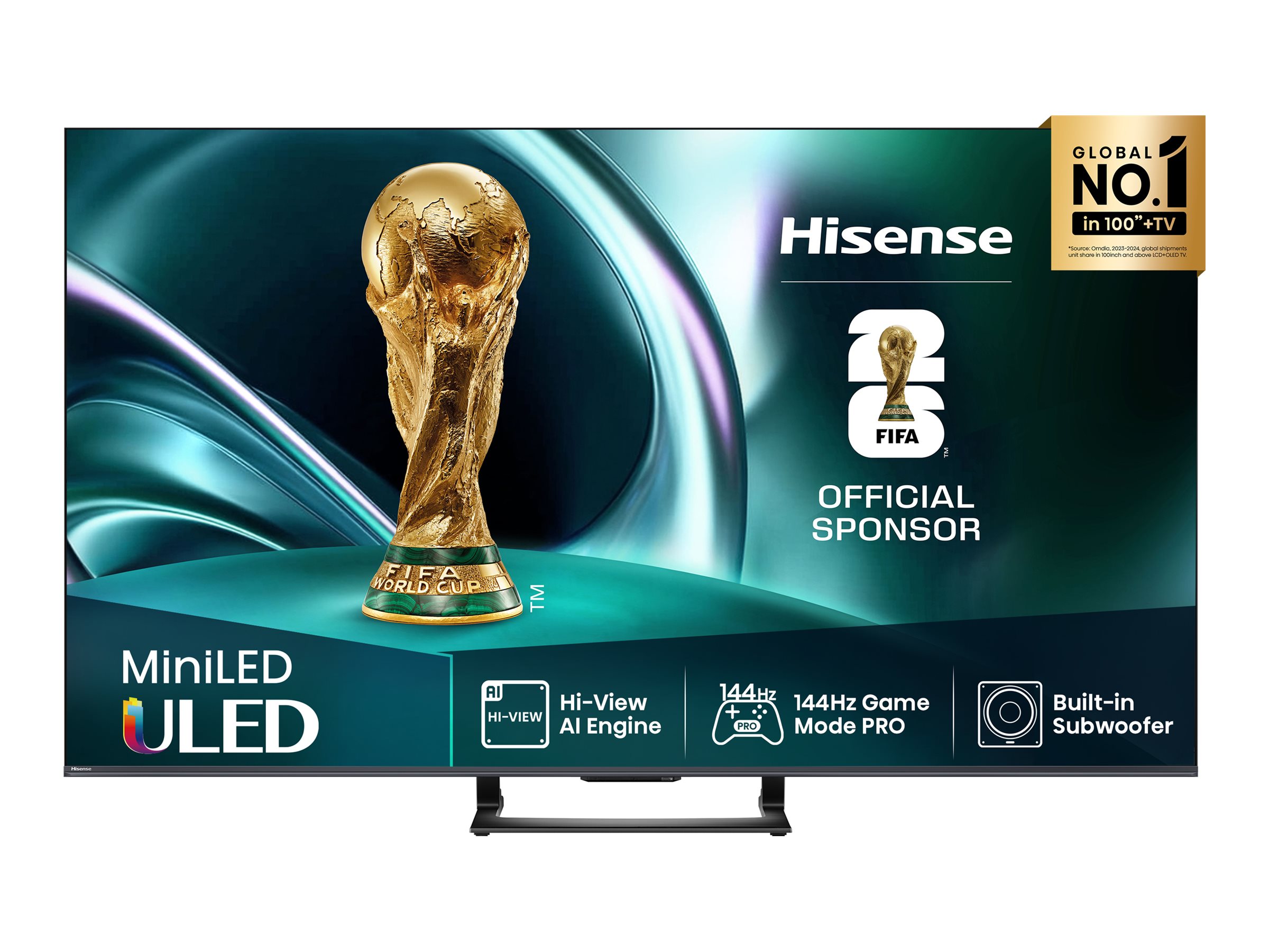 Hisense 50U7Q 50 4K UHD (2160p) Sort