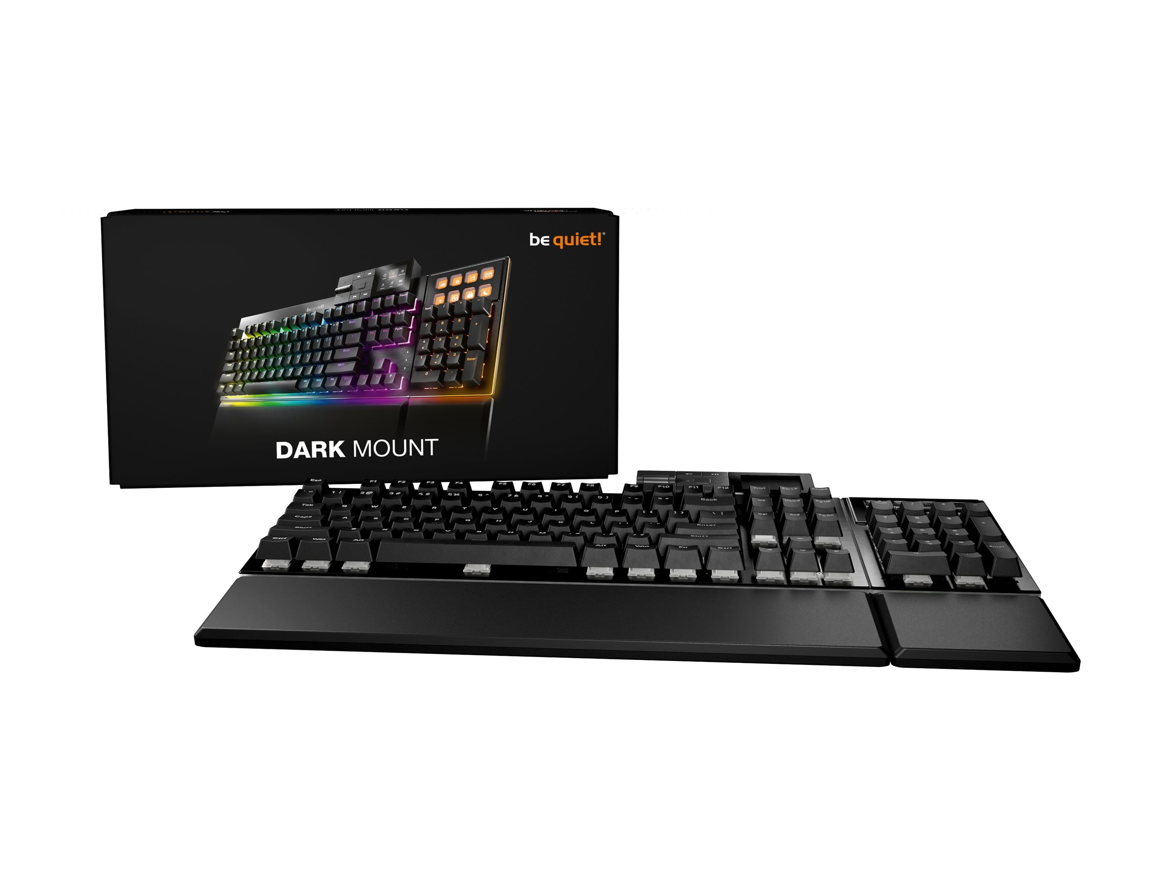 be quiet! Dark Mount Tastatur Mekanisk Per-tast RGB Kablet Tysk