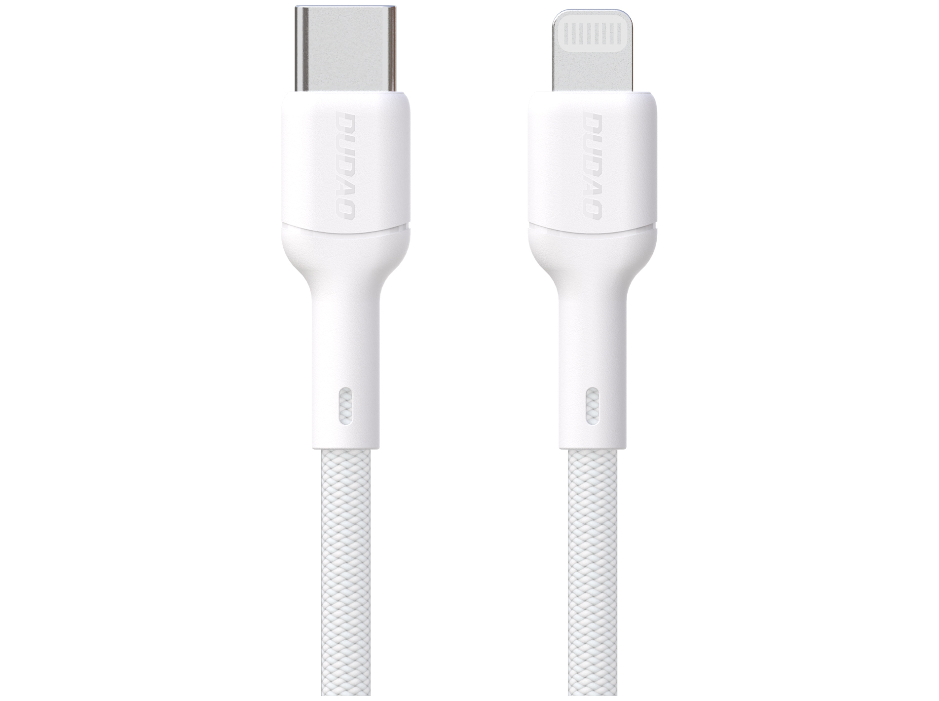 Dudao L9X USB-C to Lightning 2m Hvid