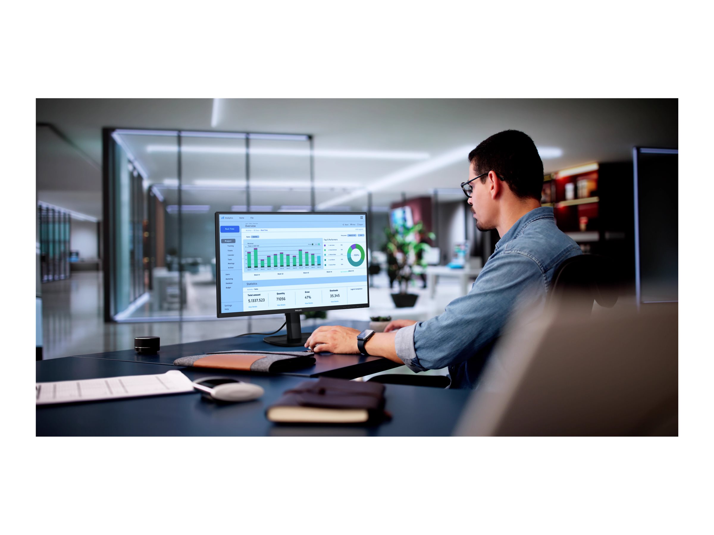Philips 27B2N3500J/00 27 IPS 2560 x 1440 (2K) DisplayPort HDMI 120 Hz