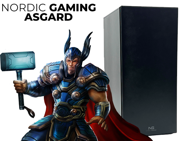 Nordic Gaming Asgard Thor V4 Gaming PC | Ryzen 5 32GB RTX 5070 1TB