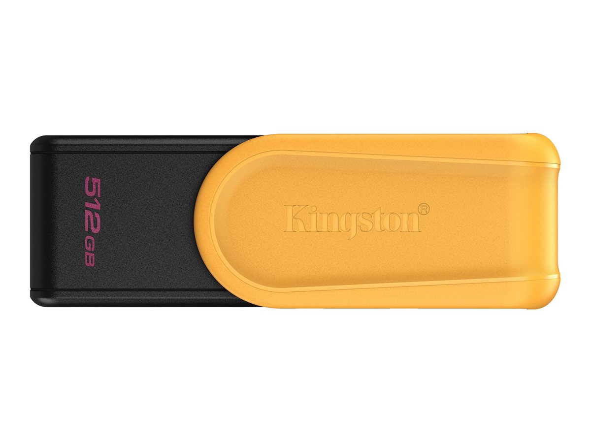 Kingston DataTraveler Exodia S 512GB USB 3.2 Gen 1 USB stick Sort Gul