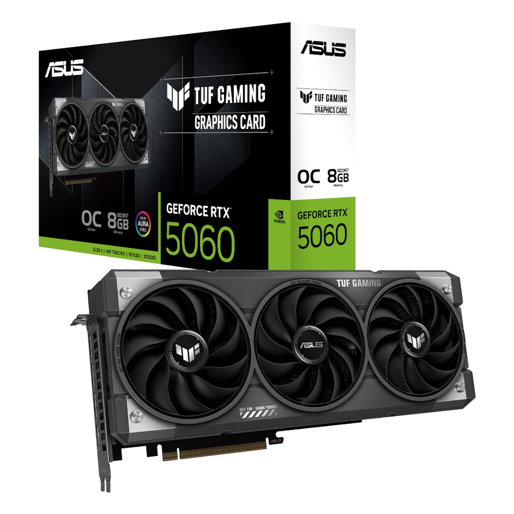 ASUS TUF Gaming RTX 5060 OC Edition 8GB